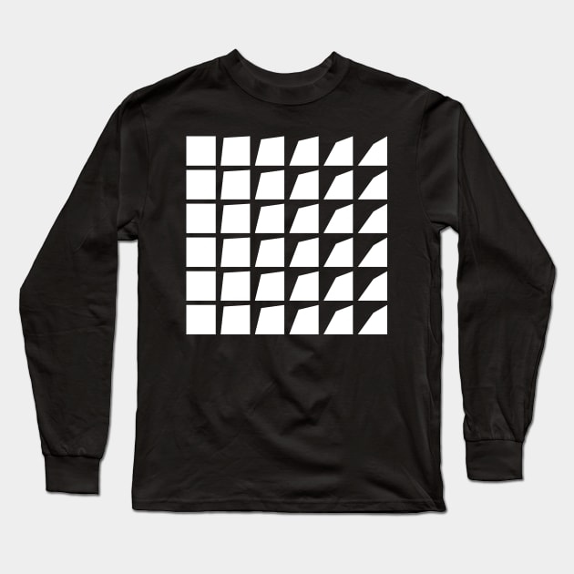 square geometric shapes Long Sleeve T-Shirt by lkn